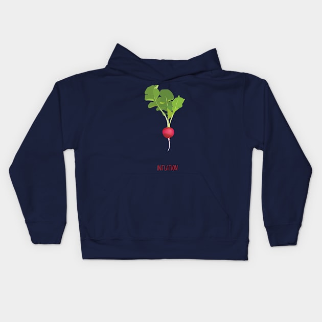 Inflation Kids Hoodie by Cabbage Feminist